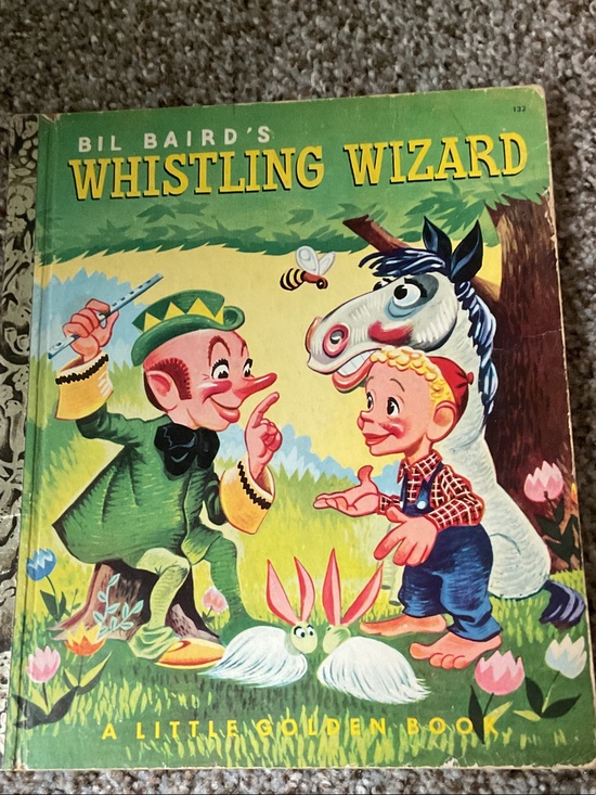 Little Golden Books Other - Vintage Little Golden Book
Bill Baird’s Whistling Wizard